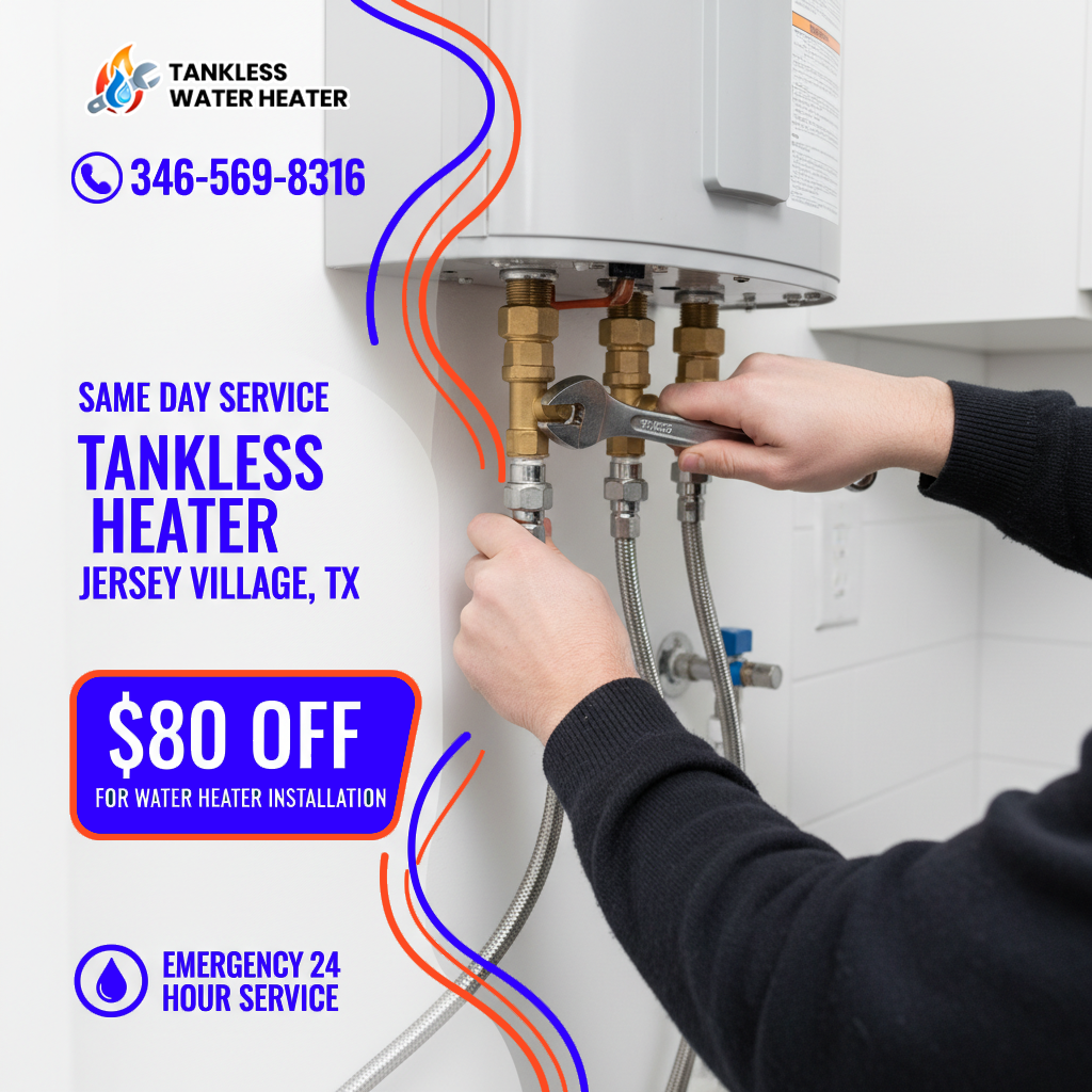 install heater jersey village TX